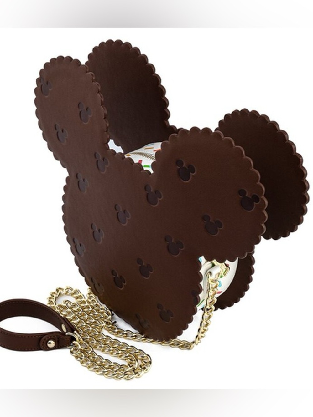 Loungefly | Disney Mickey & Minnie Mouse Sweet Treats Crossbody Bag | Sold Out! - Picture 5 of 7